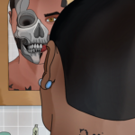Dessin, Digital, Autoportrait, Minimaliste